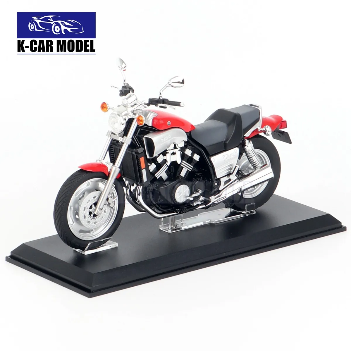 AOSHIMA-YAMAHA Vmax Diecast Motocicleta Modelo, 1:12 Escala, Brinquedos Presentes