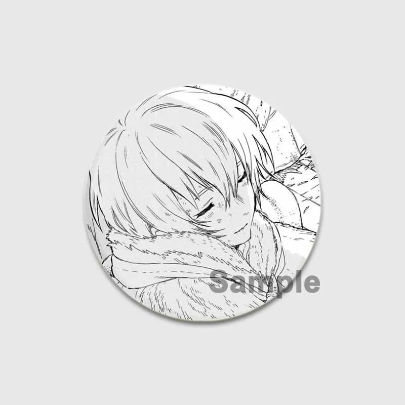 Anime To Your Eternity Pins Cartoon Badge Round Creative Handmade Brooches Breastpin for Backpack Clothes Gift Accessory