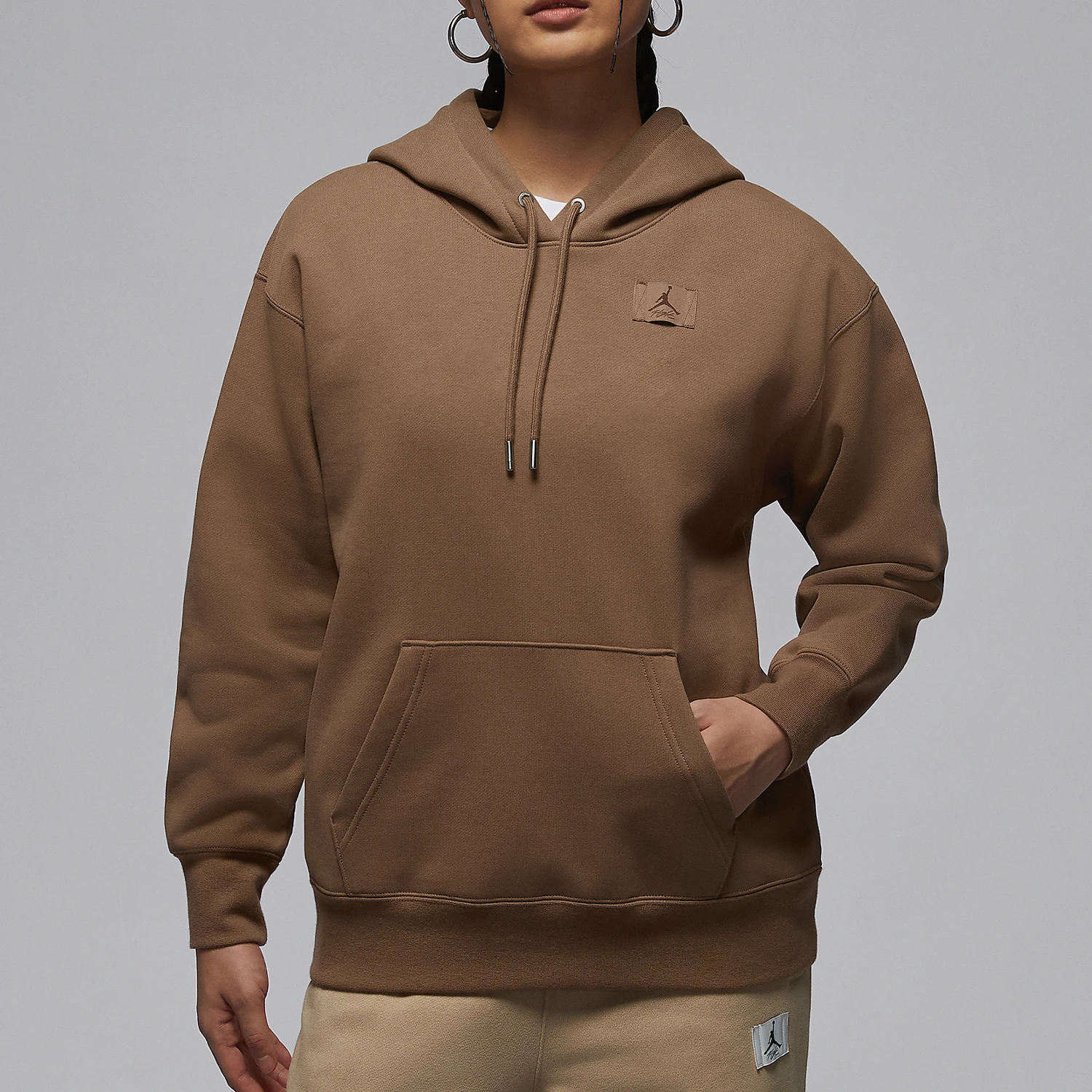 

Nike genuine JORDAN Women's Retro Fleece-lined Hooded Sweatshirt FV7051-223