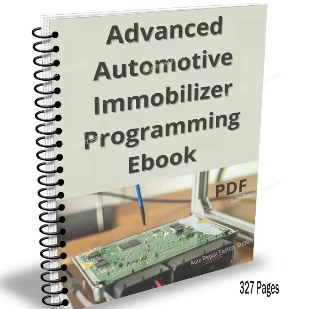 Advanced Automotive Immobilizer Programming 327 Pages PDF ECU Programming Diagnose Repair Tool Car Control Box Teaching