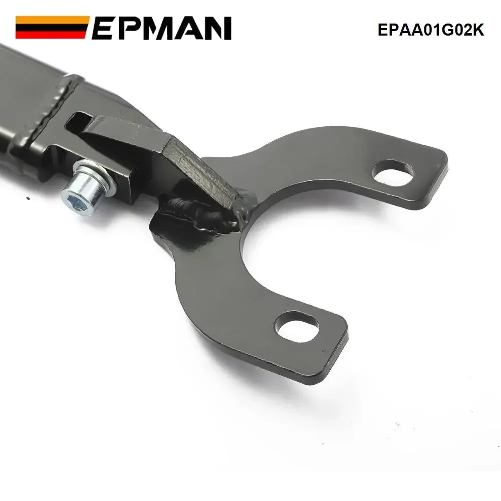 EPMAN Black Rear Strut Tie Bar for 92-00 Civic EG EK 93-97 Del Sol 94-01 Integra DC2 EPAA01G02K