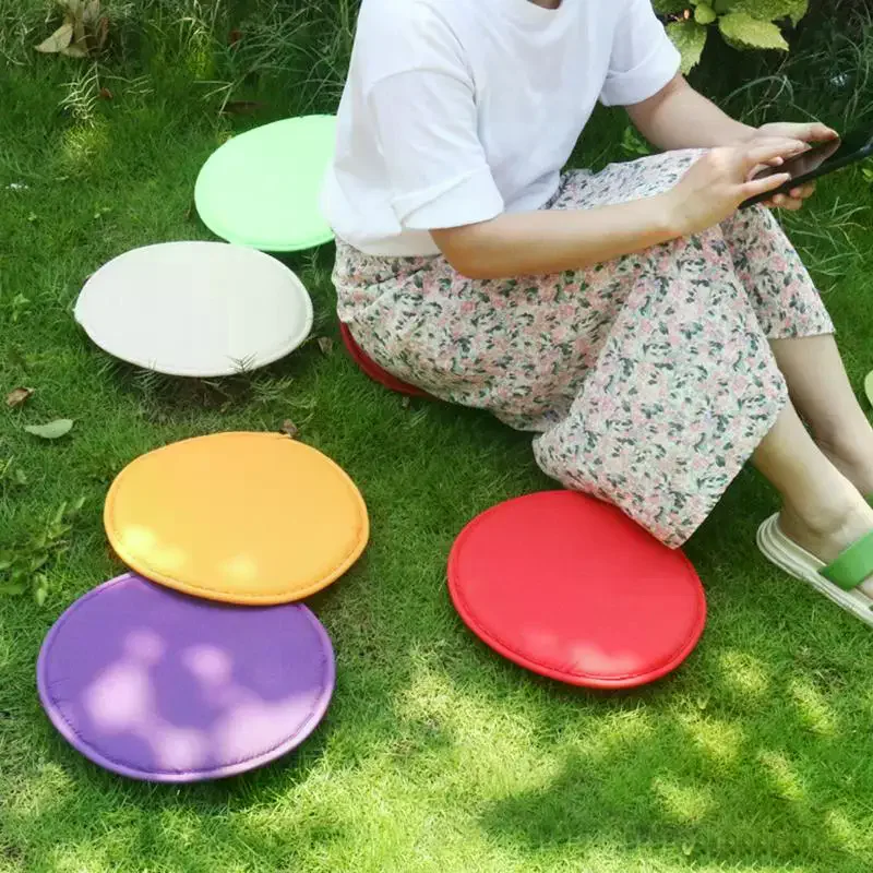 Seat Pads Chair Cushion Cover Round Multicolor Garden Patio Home Kitchen Office Chair Indoor Outdoor
