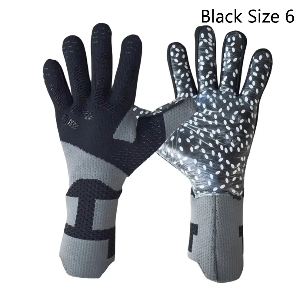 

1Pcs Thickened Latex Goalkeeper Gloves Finger Protection Breathable Goalie Gloves Anti-slip Wear-resistant