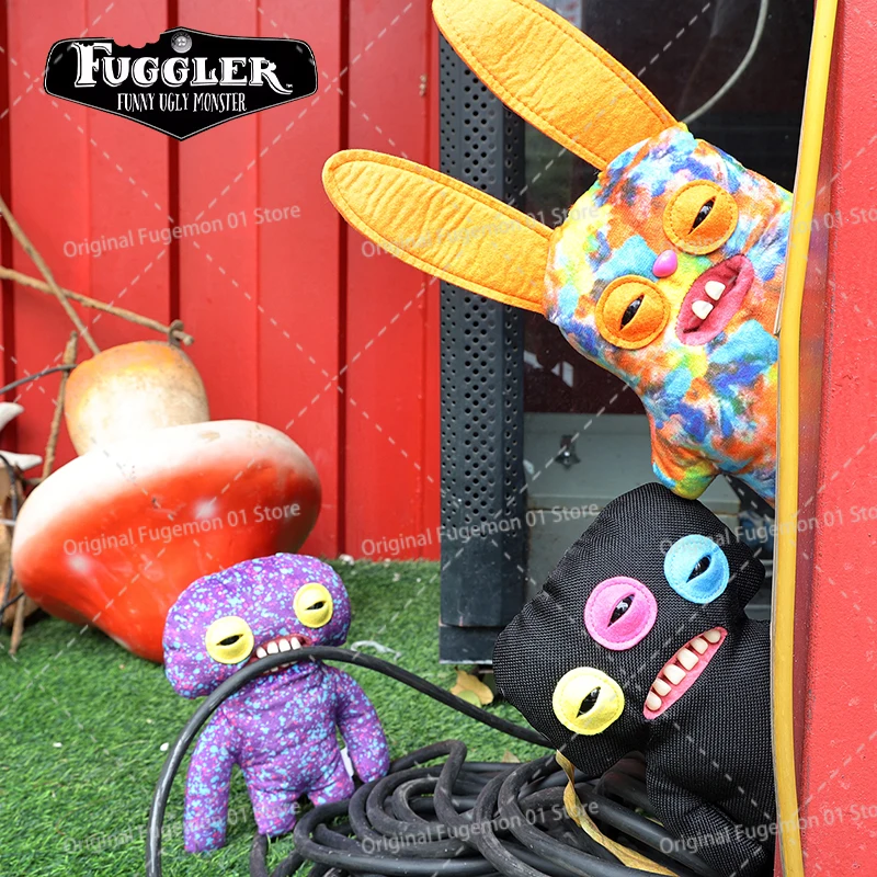 100% Original Fuggler gros dents mignon dent édition laboratoire monstre poupée annodé Alien Gaptooth McGoo jouets couleur aléatoire