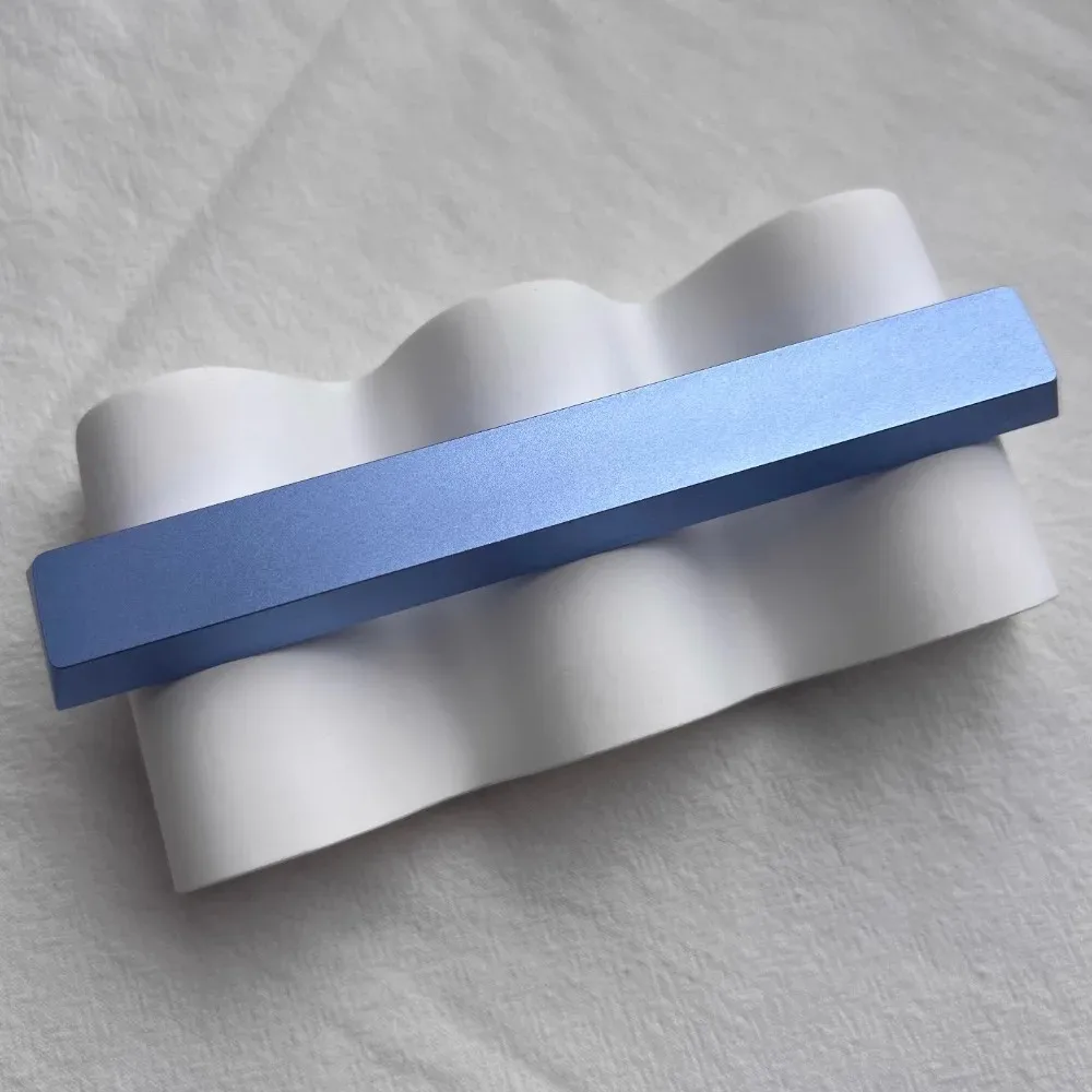 Tapa de tecla de barra espaciadora de Metal 7U/6,25U sin grabado CNC tapa de llave de punto de aleación de aluminio cereza oro entrada direccional accesorio para juegos
