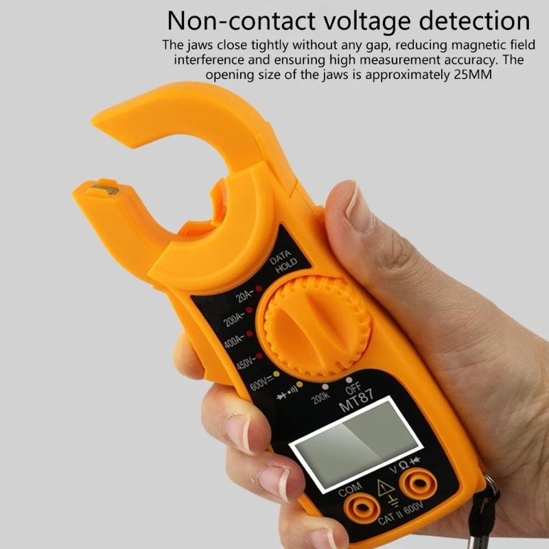  Miniature Clamp Meter Tool Easy to Use for Circuit Diagnosis Efficient Testing