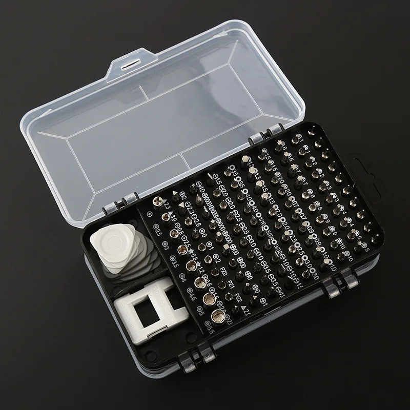 115 Pcs Precision Disassembly Repair Tool Kit Professional Screwdriver Torx Screw Tools Hardware Kit Watch Computer Mobile Phone