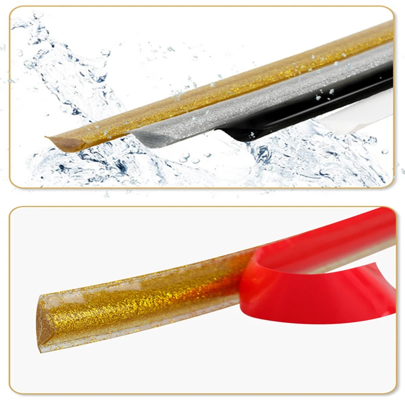 Selbstklebendes Keramikfliesen-Lückenband für Küche und Badezimmer, wasserdicht, schönes Nahtband, Wand, Boden, Lückenlinie, Haushaltsdekoration – Detail 7