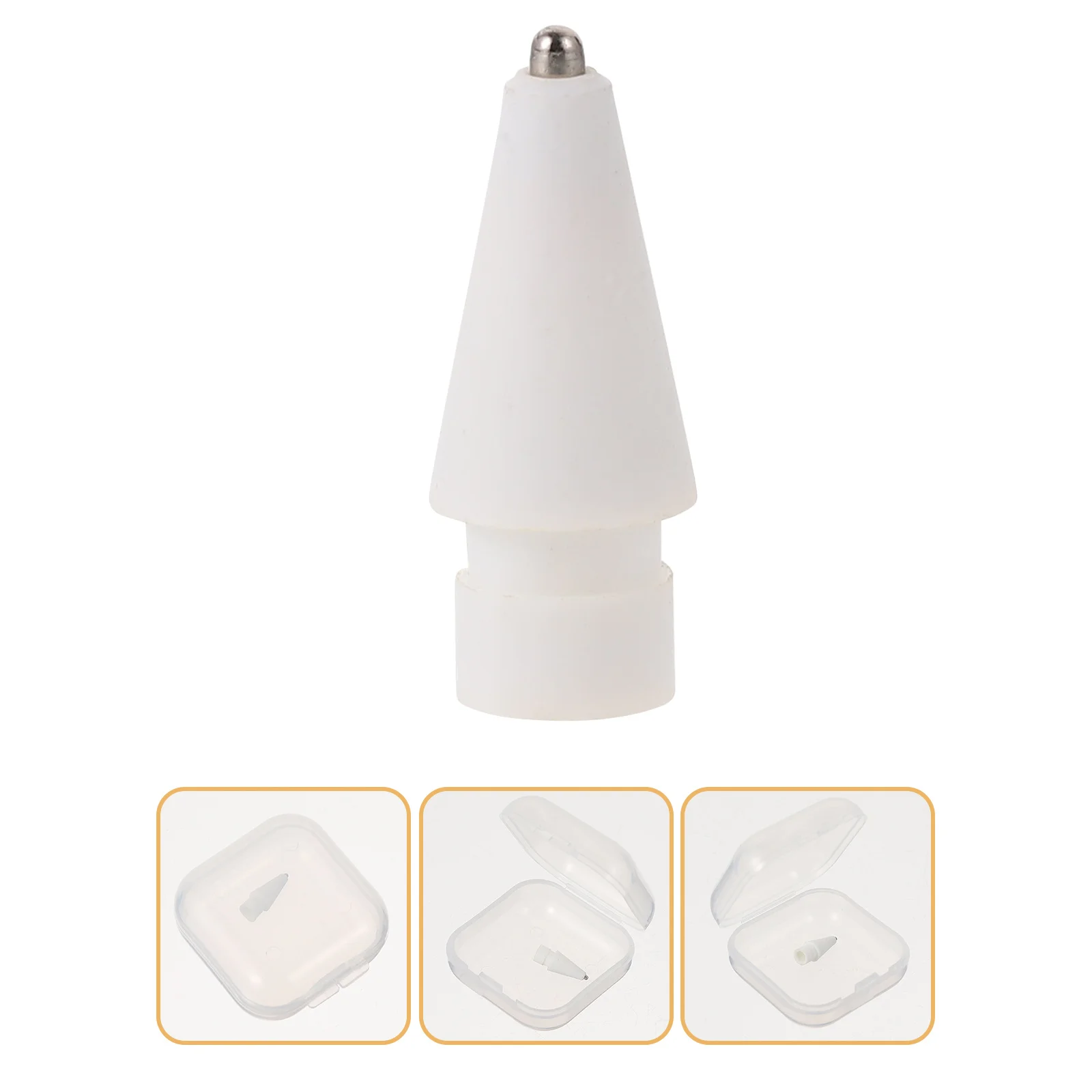 

1Pcs Stylus Accessory for Pencil 1 2 Generation Touchscreen Pen Refill Tip Comfortable Practical Durable Tip Replacement