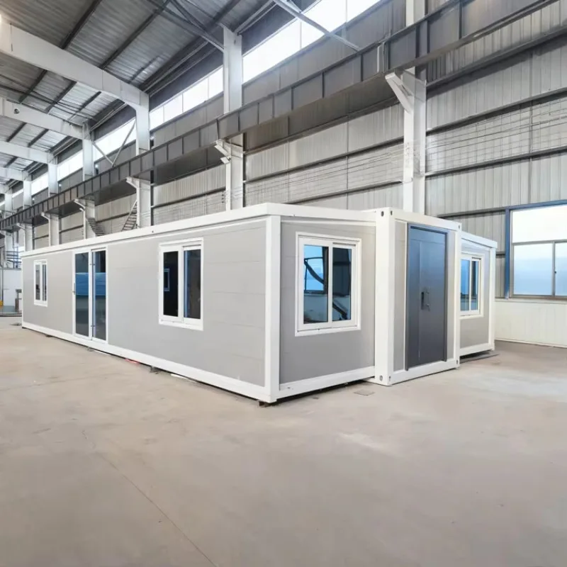 مخصصة 4 غرف نوم منزل حاوية قابلة للتوسيع سهلة التركيب فيلا فولاذية جاهزة للاستخدام المدرسي-بالجملة #2