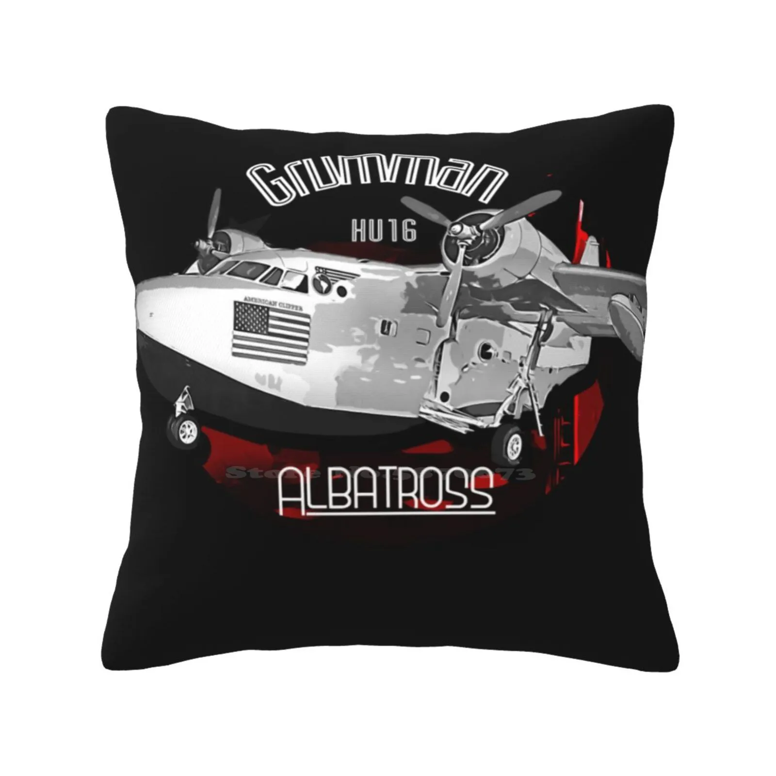 Grumman Hu-16 Albatross Fashion Sofa Throw Pillow Cover Pillowcase Us Air Force Grumman Hu 16 Albatross Grumman Airplane