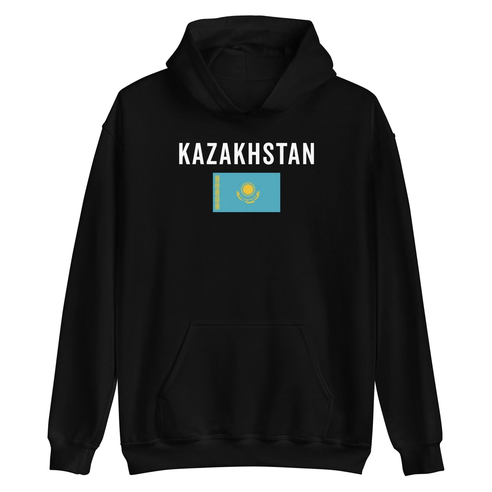 

Толстовка с флагом Казахстана, мужская и женская толстовка с длинными рукавами, пуловер, винтажная уличная одежда, спортивная одежда, топы Y2k, мужская одежда