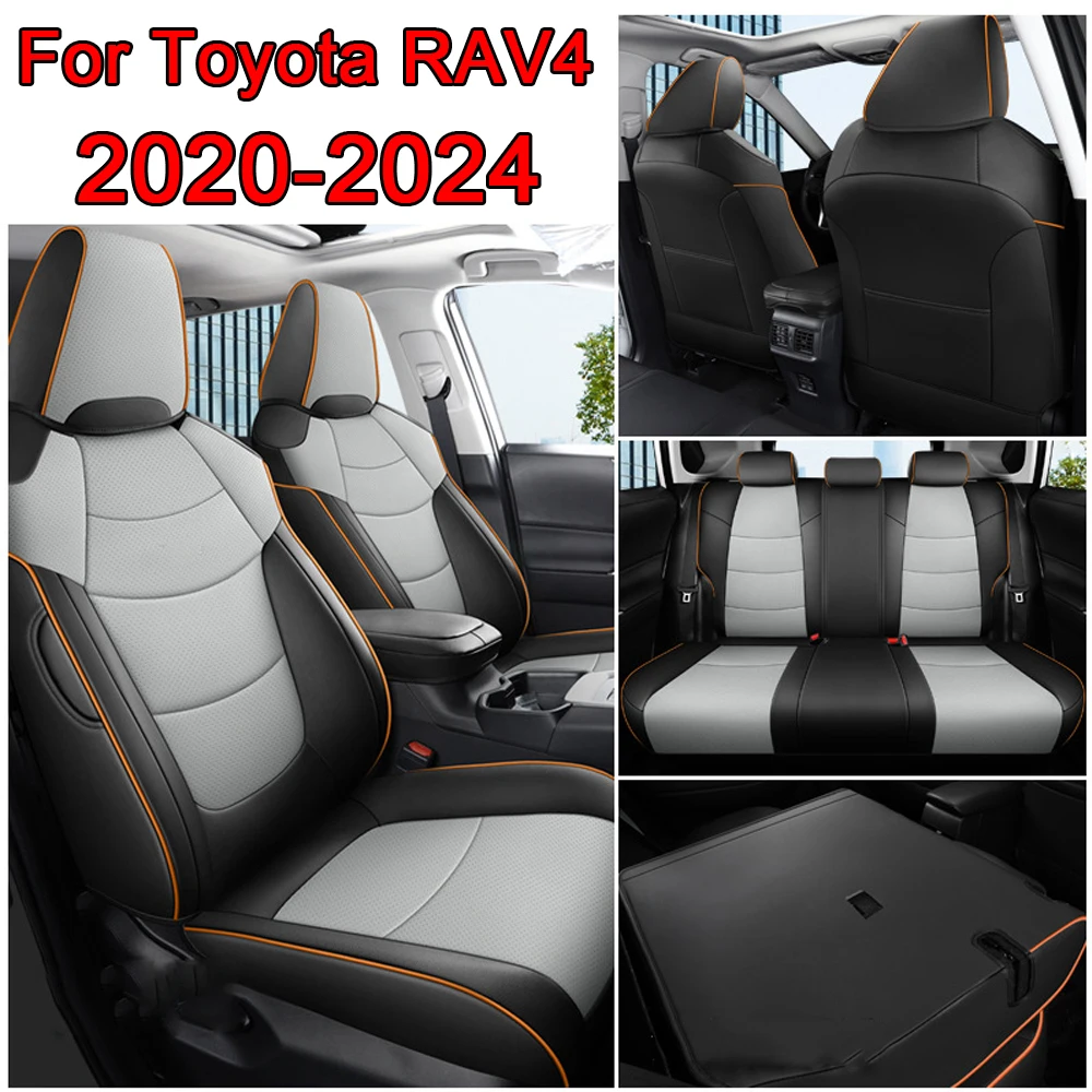 

Car Special Seat Cover For Toyota RAV4 2020 2021 2022 2023 2024 Rav4 Leather Cushion Car Seat Protective Cover Car seat covers