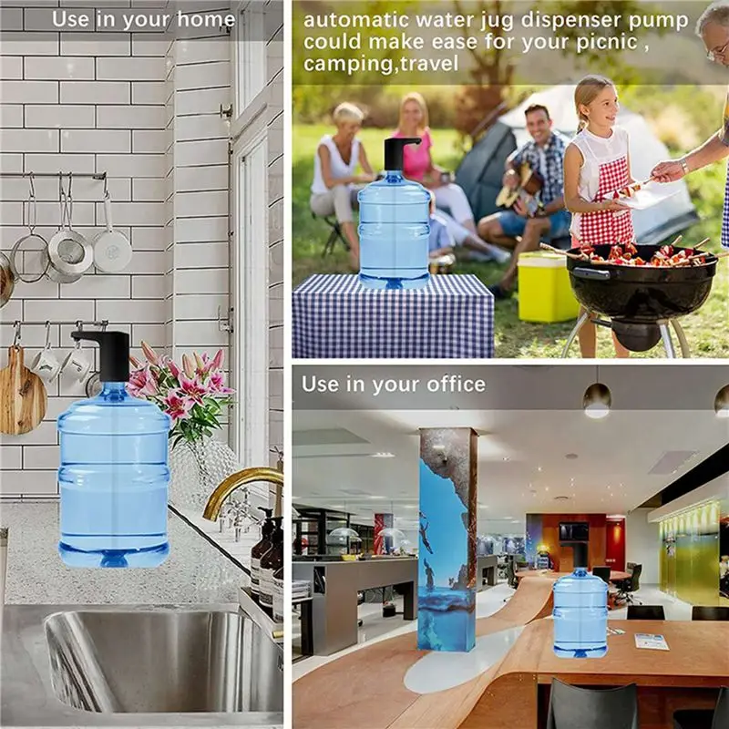 Picture 4: B83B-2X Water Dispenser 5 Gallon - Water Pump For 5 Gallon Bottle, Water Jug Pump USB Rechargeable Universal Automatic