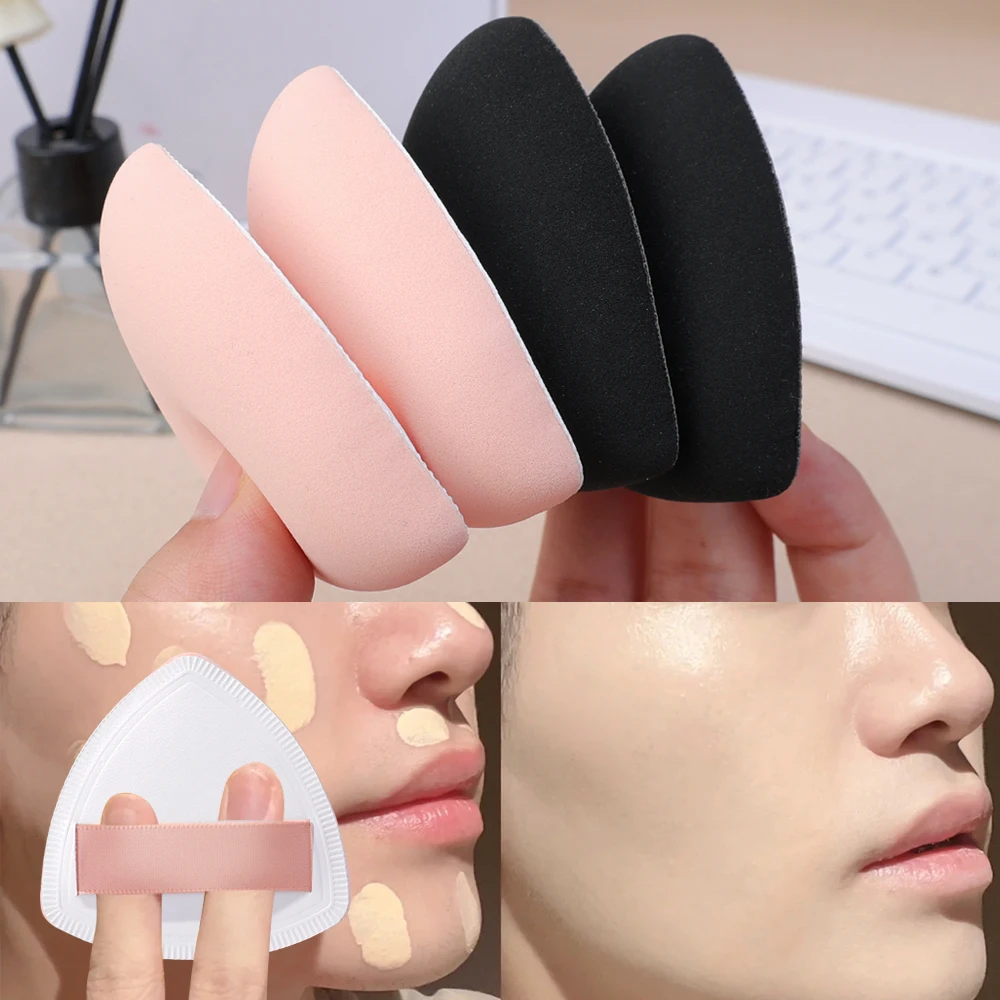 Soft Makeup Sponge Cosmetic Puff Face Concealer Powder Puff Women Beauty Cosmetics Tools Black Cushion Puffs Makeup Accesories