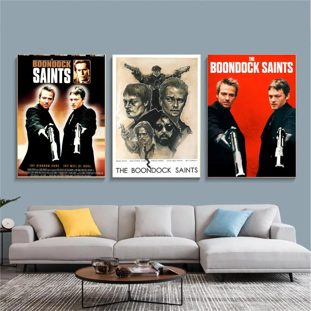 classic movie B-Boondock Saints 1999-S Painting Calligraphy Nature Inspired Artwork for Living Room  Home Decoration