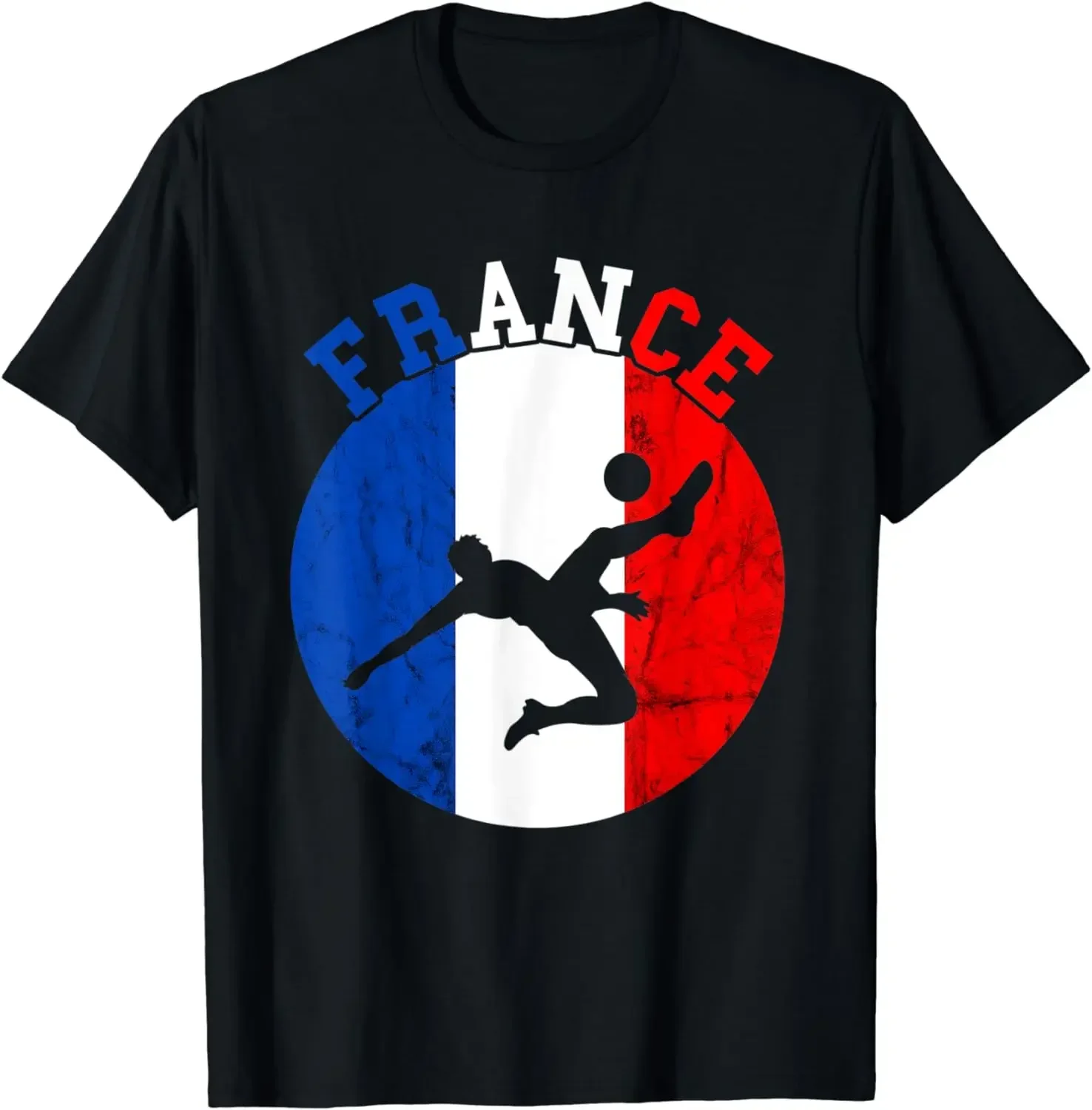 Модная забавная футболка унисекс для французской футбольной команды, стильные рубашки для мужчин, тяжелая винтажная одежда