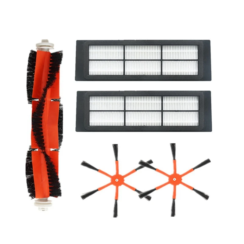 로보락 S50 S51 S55 로봇 스위핑 예비 부품에 적합한 사이드 브러시 롤 브러시 HEPA 필터, 최고 거래 5 개