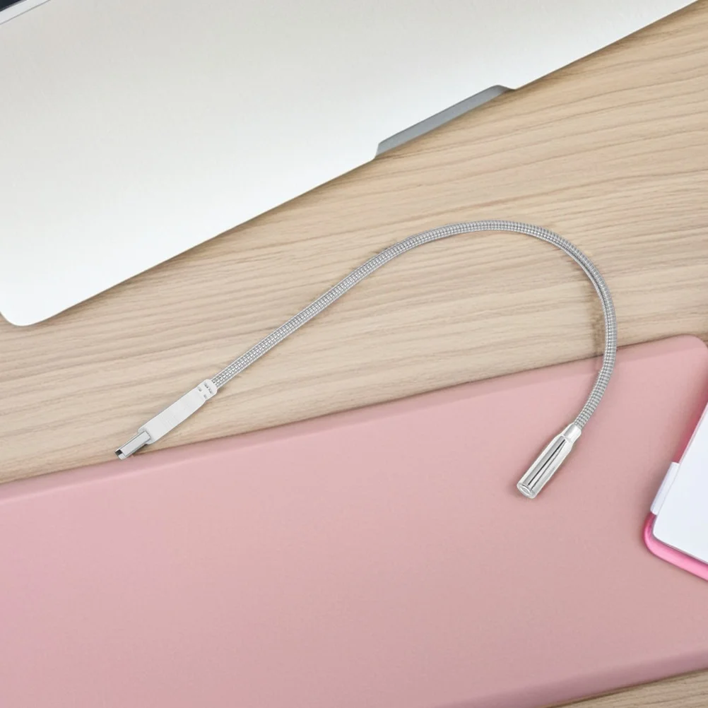 

2 шт. светодиодная лампа для клавиатуры с питанием от USB, гибкая настольная лампа для ноутбука, портативная лампа для офиса, дома, путешествий, чтения