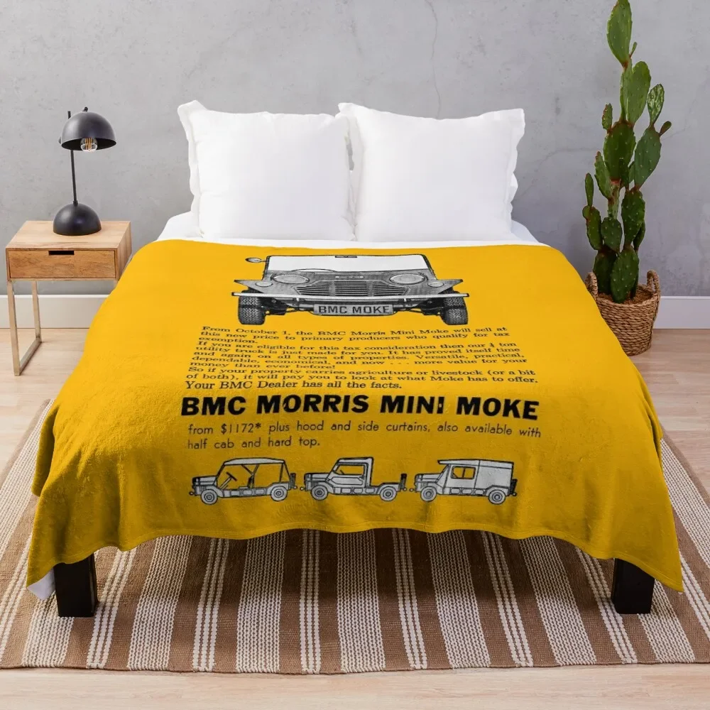 

MORRIS MOKE Throw Blanket Blankets For Bed For Decorative Sofa Blankets