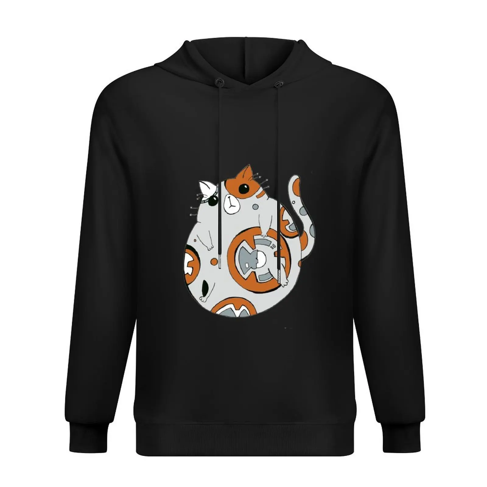 

Kitty BB-8 Hoodie male clothes mens clothing men's clothing korean autumn clothes hoodies and sweatshirts new