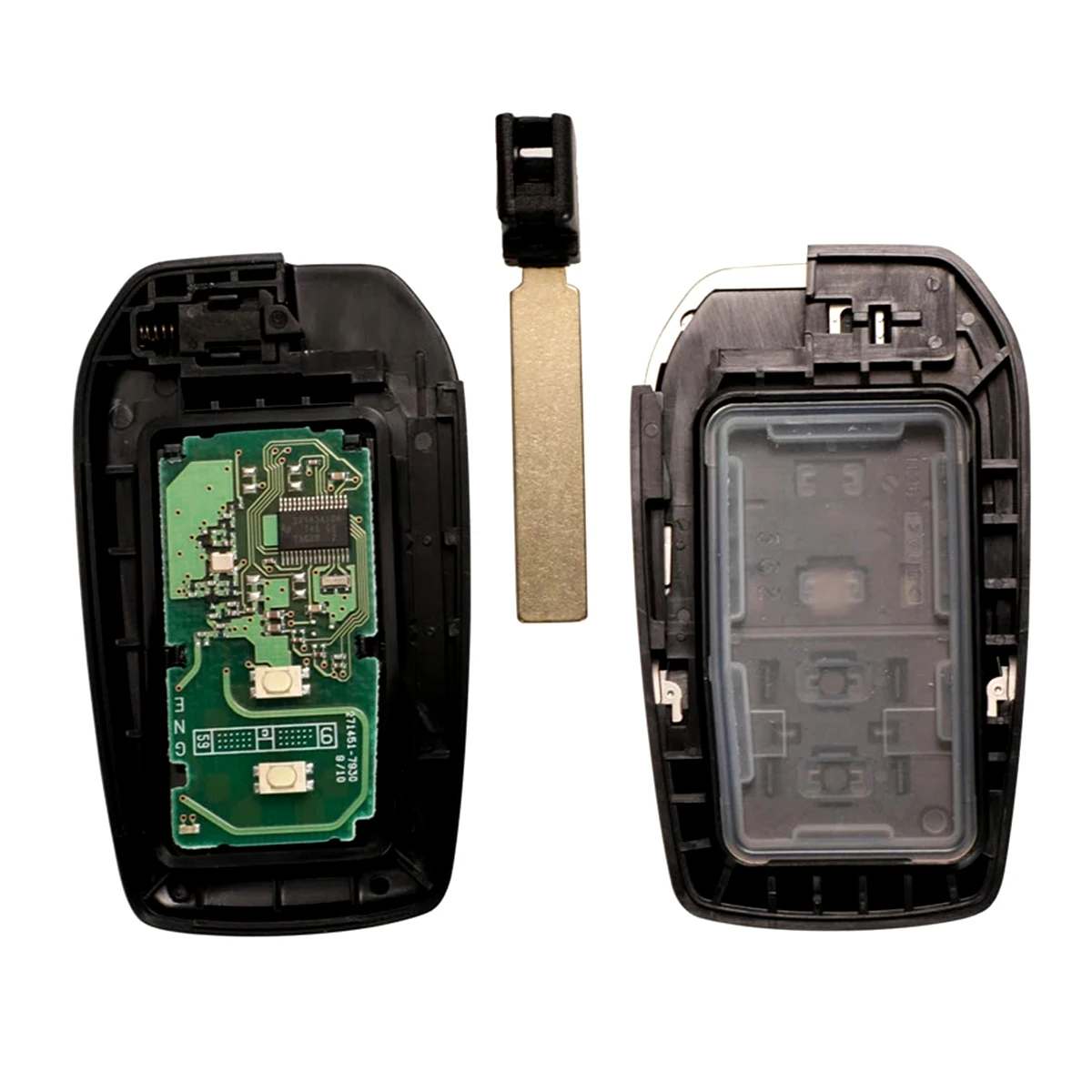 Okey Remote Smart Car Key Contol System 433MHz ID49 Chip 3 Button For Toyota Lexus Hunix Carmmy Prius 2021 2022 Fccid HYQXXX
