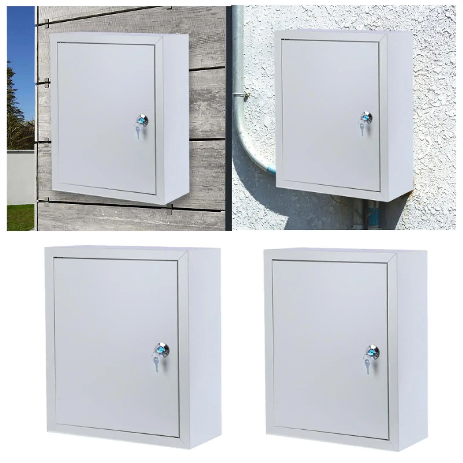 Outdoor Electrical Box Waterproof Junction Box Versatile with Lock for Shopping Mall Workshop Commercial Wall Hanging Hotel
