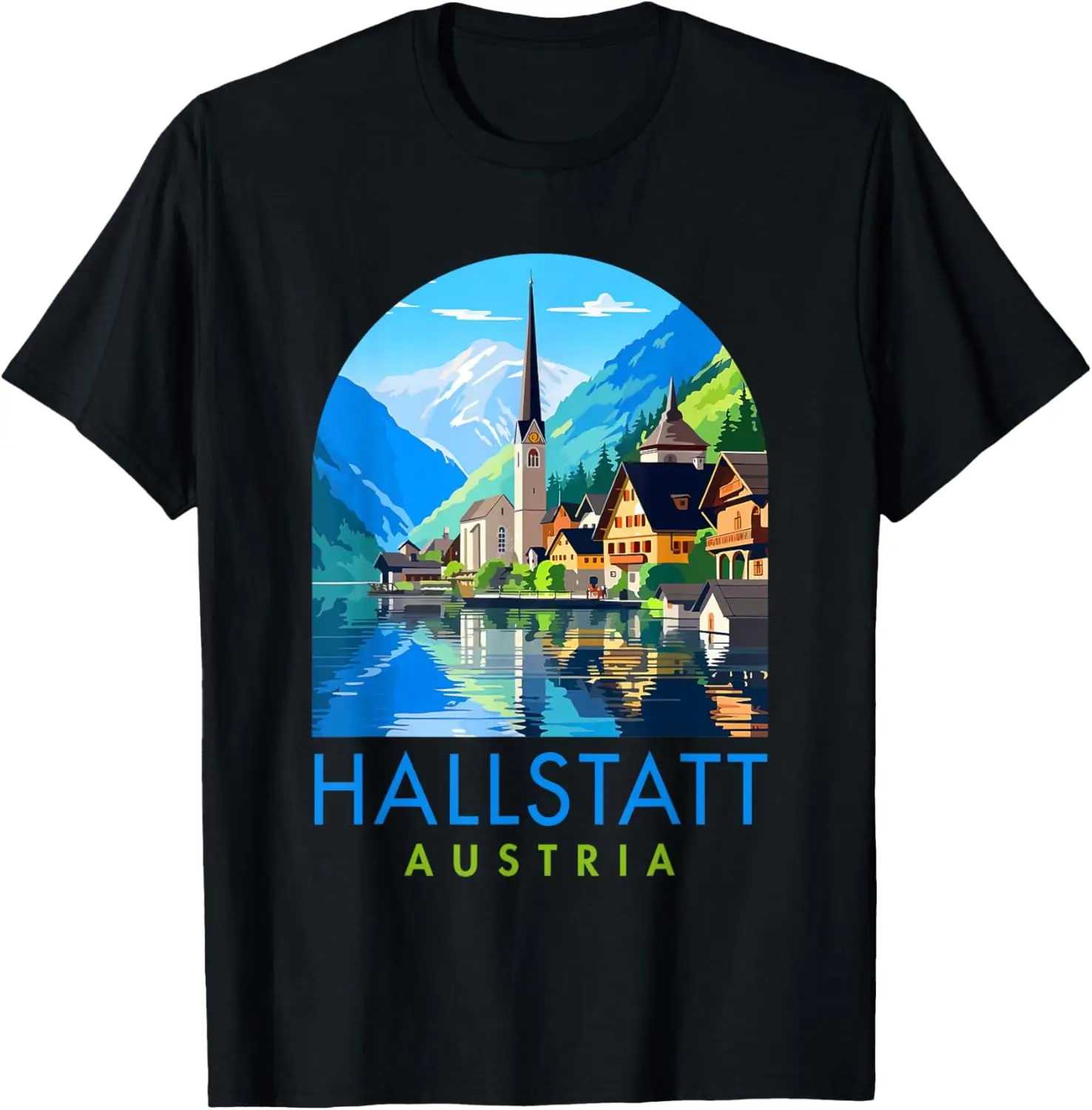 Hallstatt Travel Lover Vacation Souvenir Hallstatt Austria T-Shirt