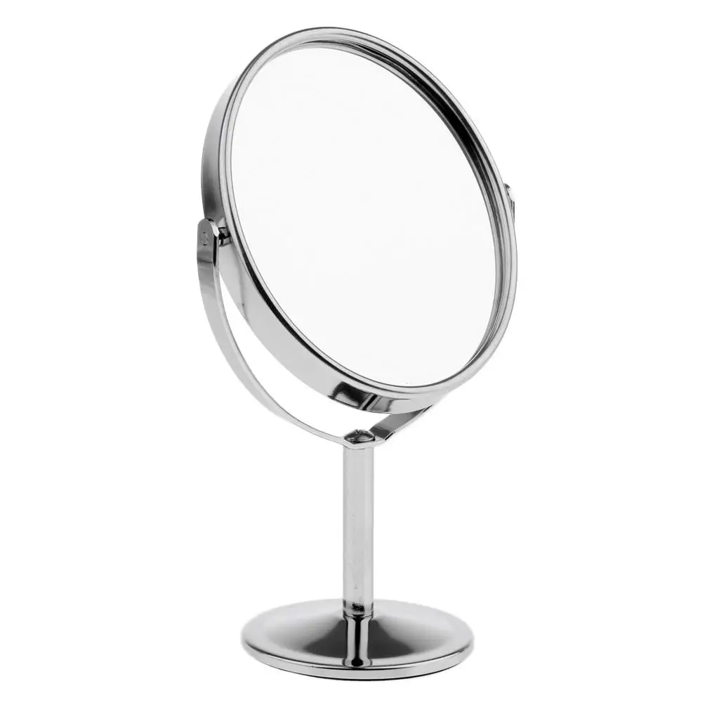 Double-sided table mirror, magnifying cosmetic mirror, make-up mirror,