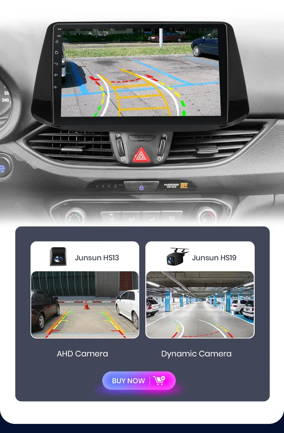 Junsun drahtloses Carplay Android Autoradio für Hyundai i30 Auto intelligente Systeme rds bt dsp 2 din Autoradio – Detail 16