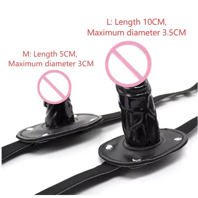 18+, alternativa SM simulada, bola bucal divertida para adultos, herramienta tipo caballo, tapón bucal forzado, abridor de boca, juguete sexual para pene de Garganta Profunda