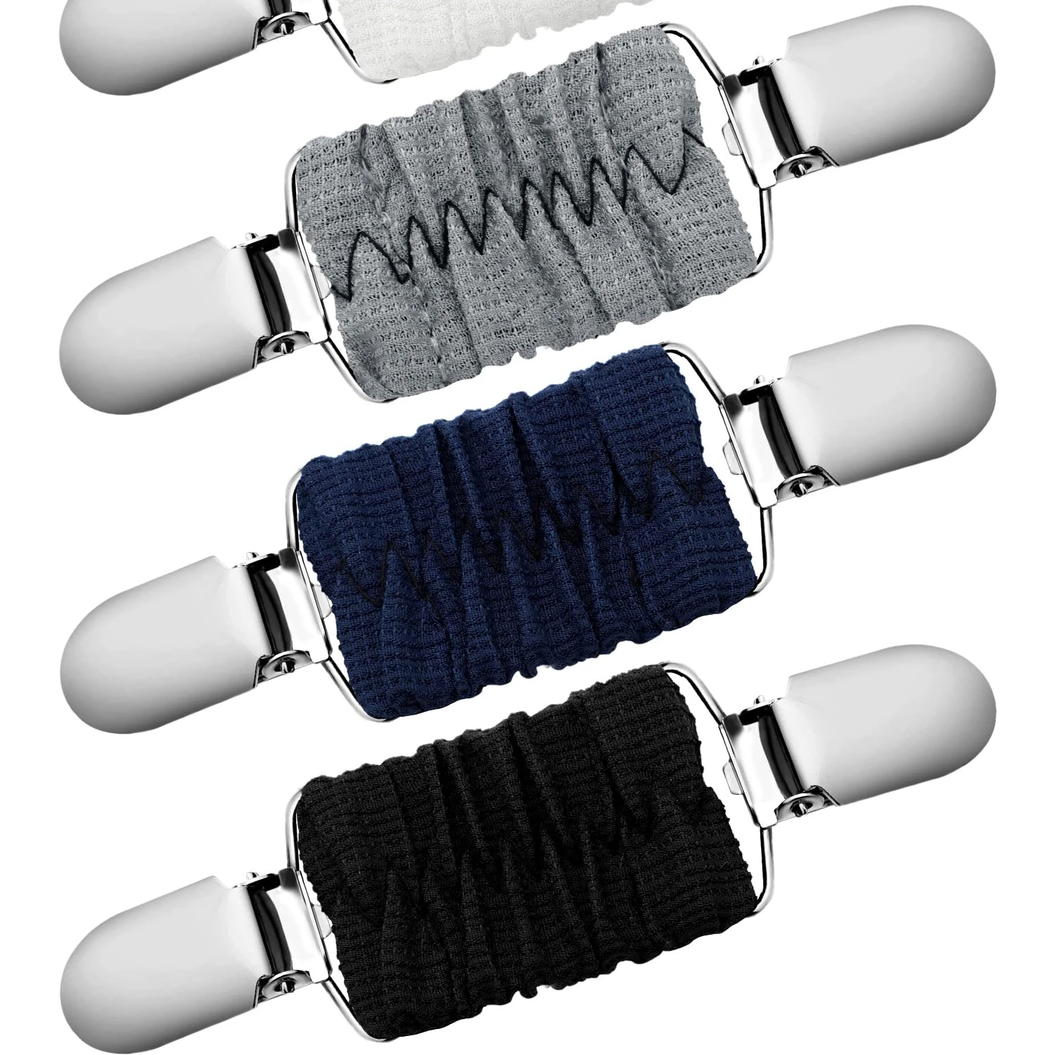 4 Pcs Dress Cinch Clips for Tightener, Fitting Back Cinch Sweater Clips for Women Cardigans