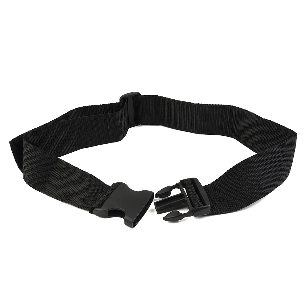 1 Pc 5x130cm Adjustable Work Waist Bags Belts Waistband Pouch Bag Accessories Black Quick Release Nylon Belt Tool Bag