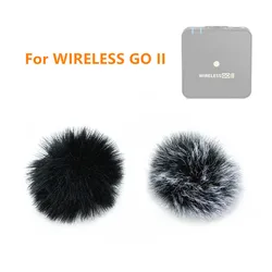 Wireless GO II III Microphone Windscreen Outdoor Cover Windshield Muff Wind Shield Deadcat for Rode WIRELESS GOII GOIII 2nd