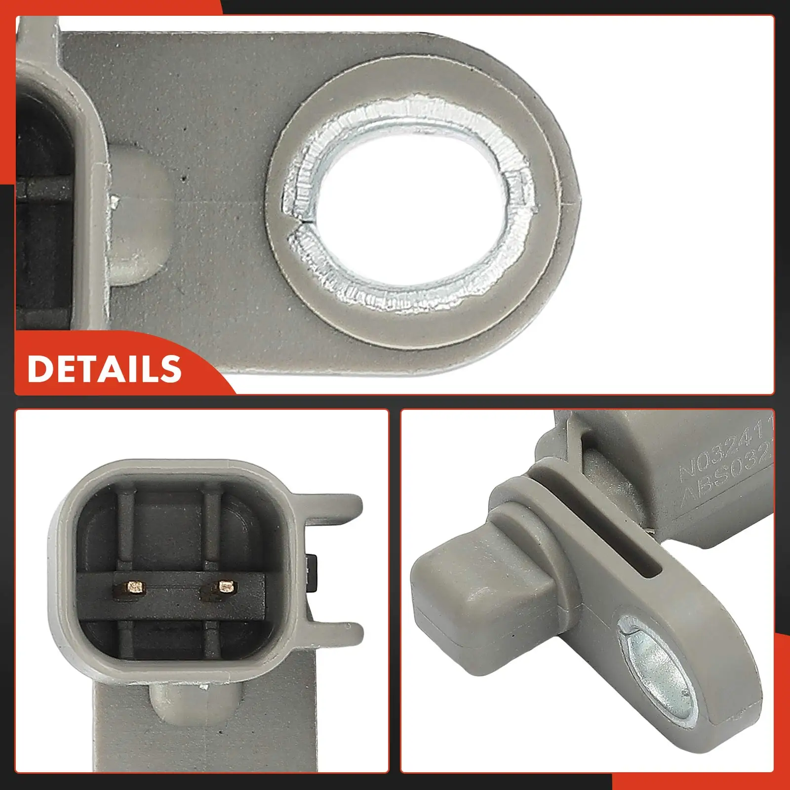 A-Premium 2Pcs Rear Driver & Passenger Side ABS Wheel Speed Sensor for Ford Escape 2020-2022 Maverick 2022 5
