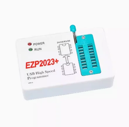 EZP2023 USB SPI Programmer Full Set with 7 Adapter Test Clip Sop8/16 Support 24 25 93 95 EEPROM Flash Bios Minipro Programmer