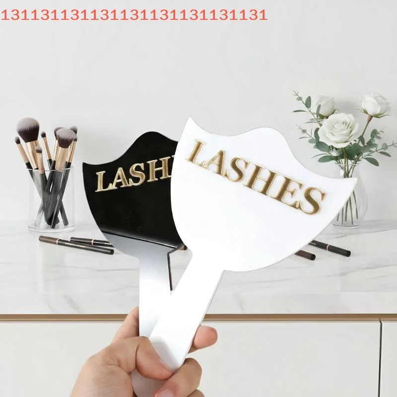 مرآة تمديد رموش احترافية مع مقبض للرموش الدقيقة وصالونات المكياج لتزيين فني الرموش صور الدعامة #3