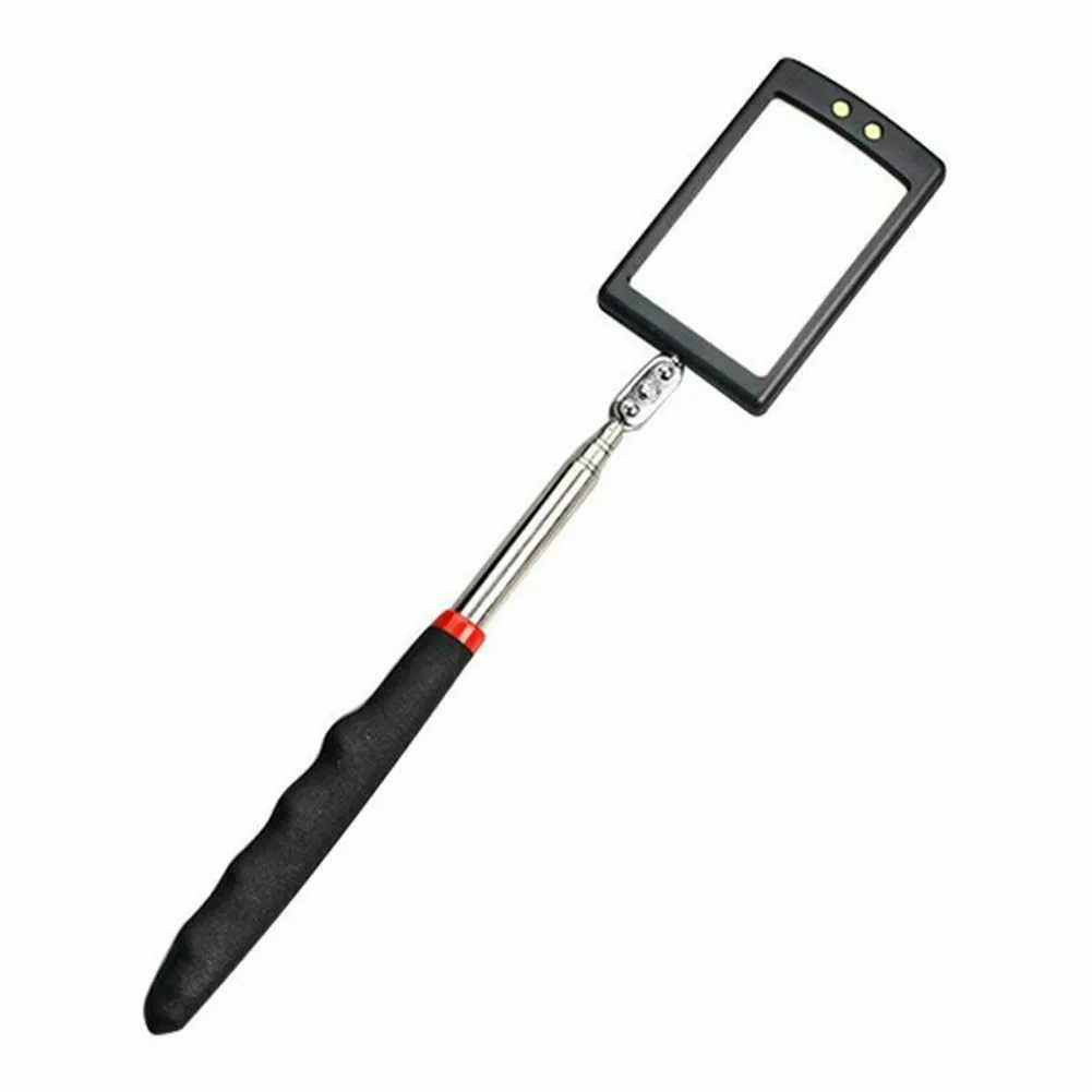 Bright Inspection Mirror Extendable Illuminate Mechanic Swivel Telescoping Tool Hot Sale New Practical Bright Inspection