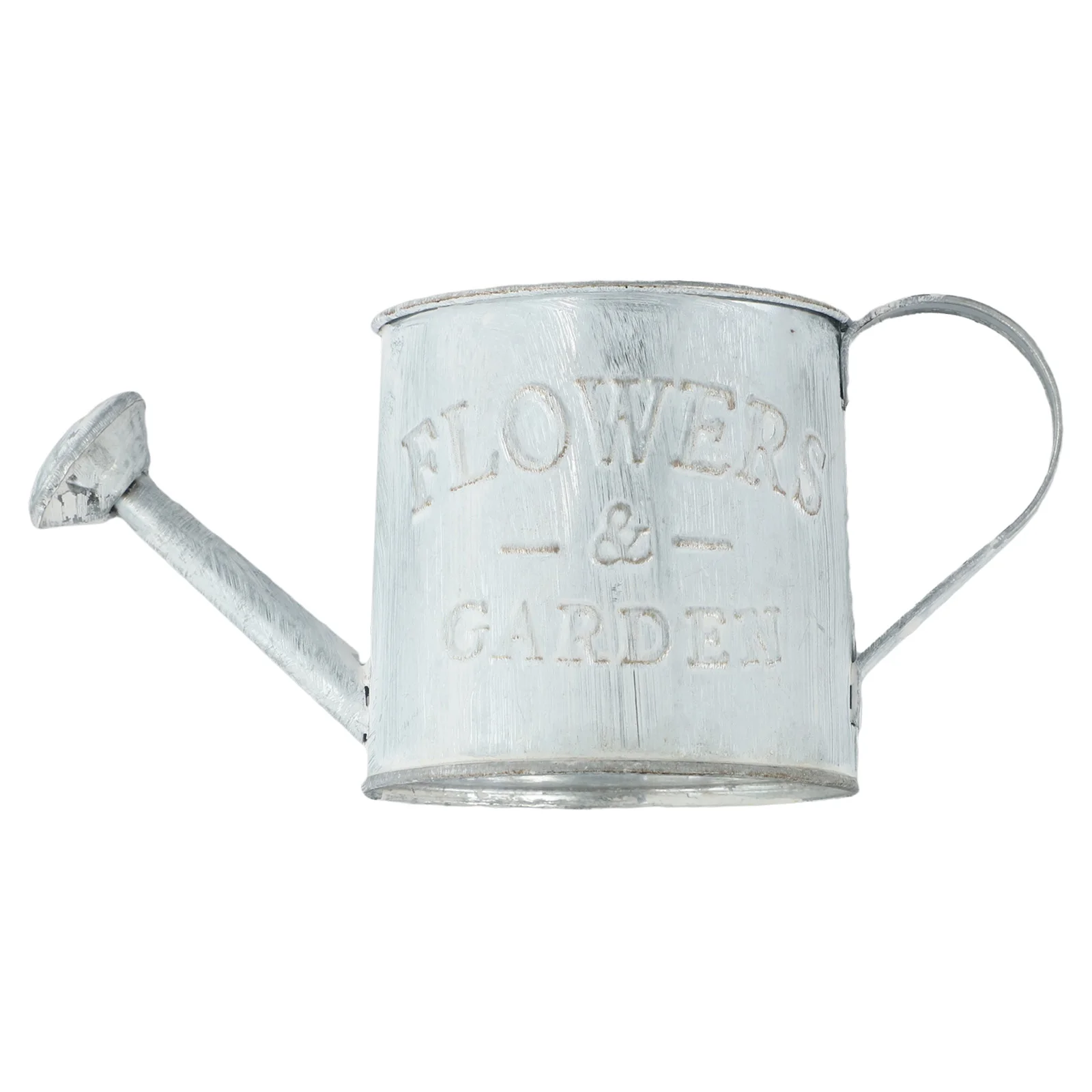 9cm X 8.5cm Iron Flower Pots Decorative Addition Portable Watering Can Versatile Use Compact Size Vintage Design