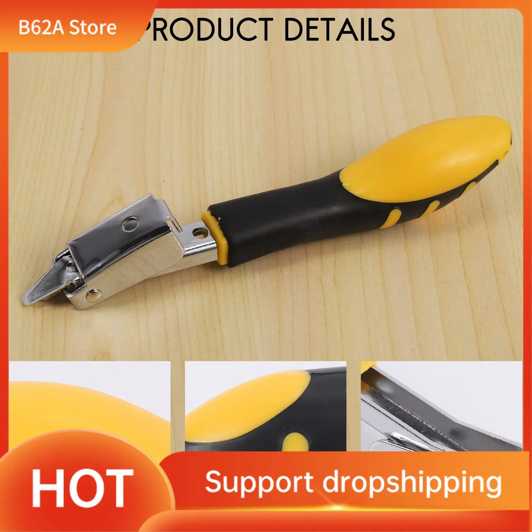 

B62A Nail Staple Gun Furniture Stapler For Wood Door Upholstery Framing Rivet Gun Kit Nailers Removing Tool