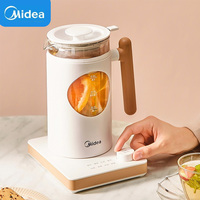 Midea 600ml Electric Kettle Portable Health Preserving Pot Stew CupThermo Pot Smart Teapot Travel Boiled Water Kettle Tea Maker
