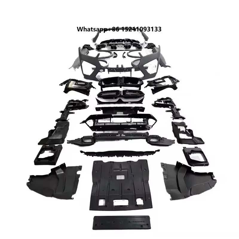 2024 X5 G05 LCI Bodykit Facelift Upgrade to X5M Front Bumper for Auto Body Systems Car Bumpers F95 LCI