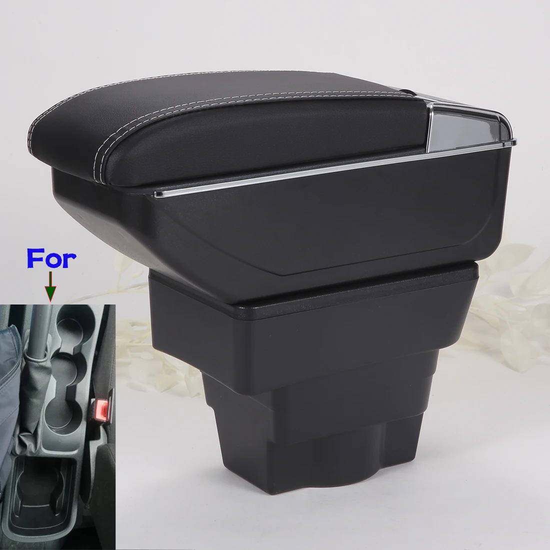 

Для Opel Astra Подлокотник для Opel Astra J Автомобильный подлокотник 2012-2020 Ящик для хранения Модернизированная часть Автомобильные аксессуары Легко установить