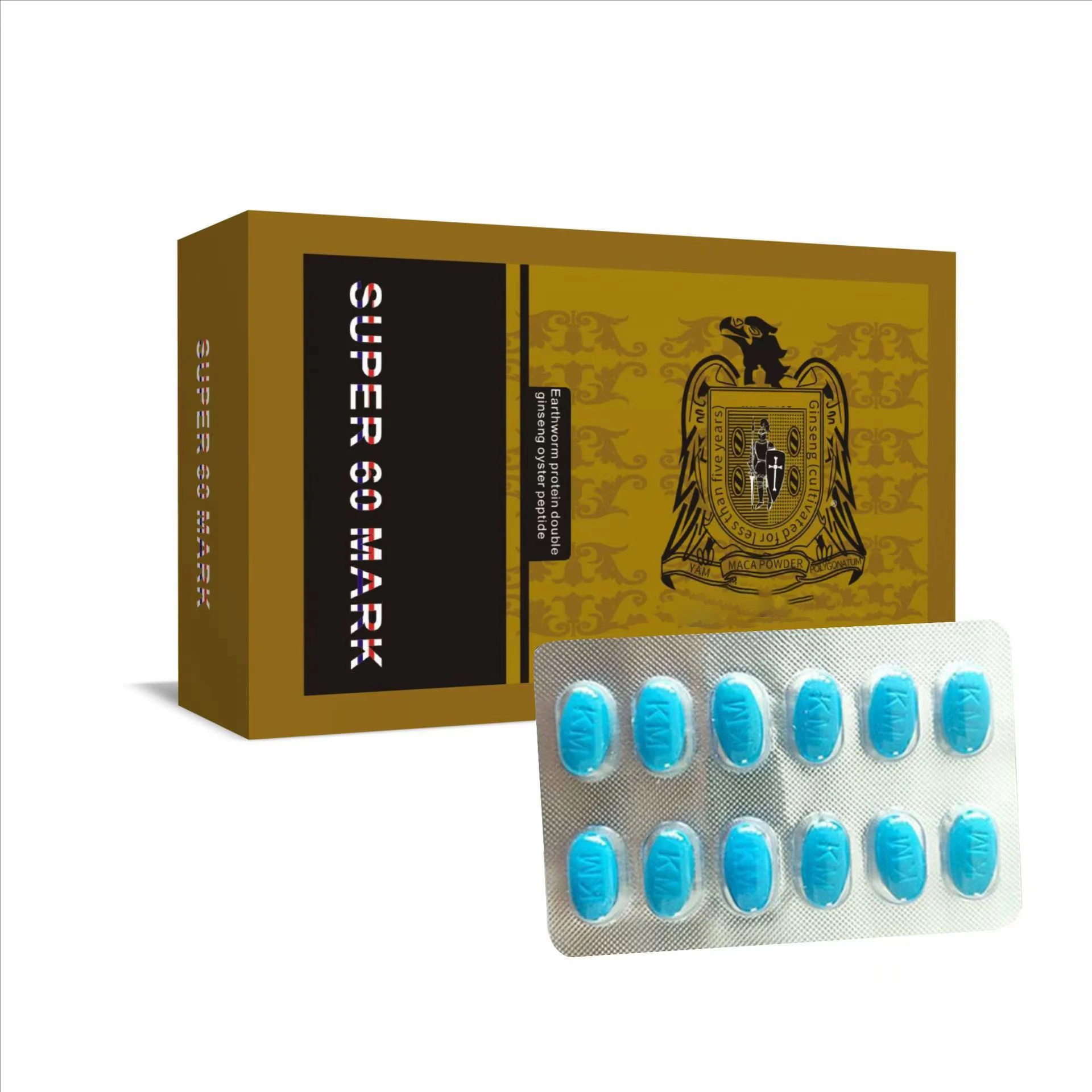 10Boxes Blue Pill Oyster Original Ginseng Pills Health Product