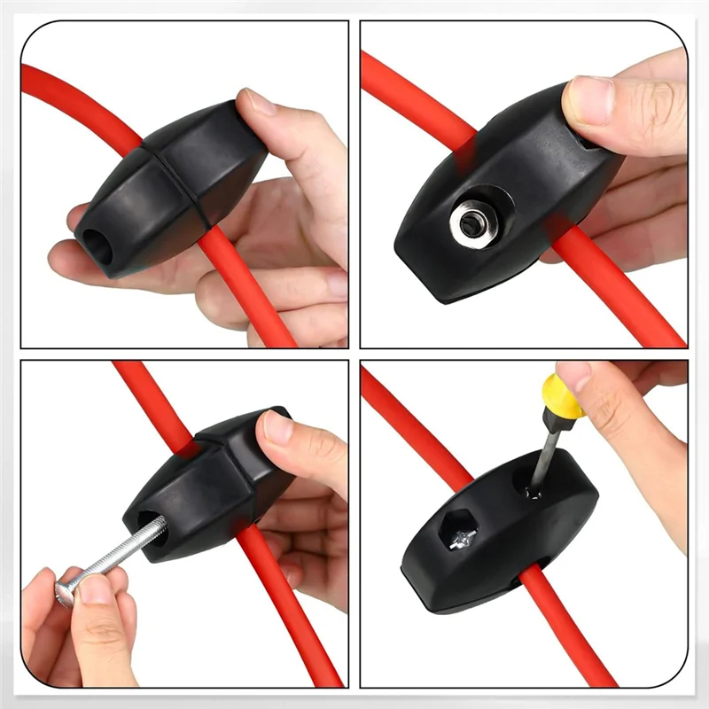 

A78Z-2Sets Air Hose Stopper Adjustable Hose Reel Replacement Parts Bumper For 1/2In ID,Auto Rewind Retractable Hose Reel Stop