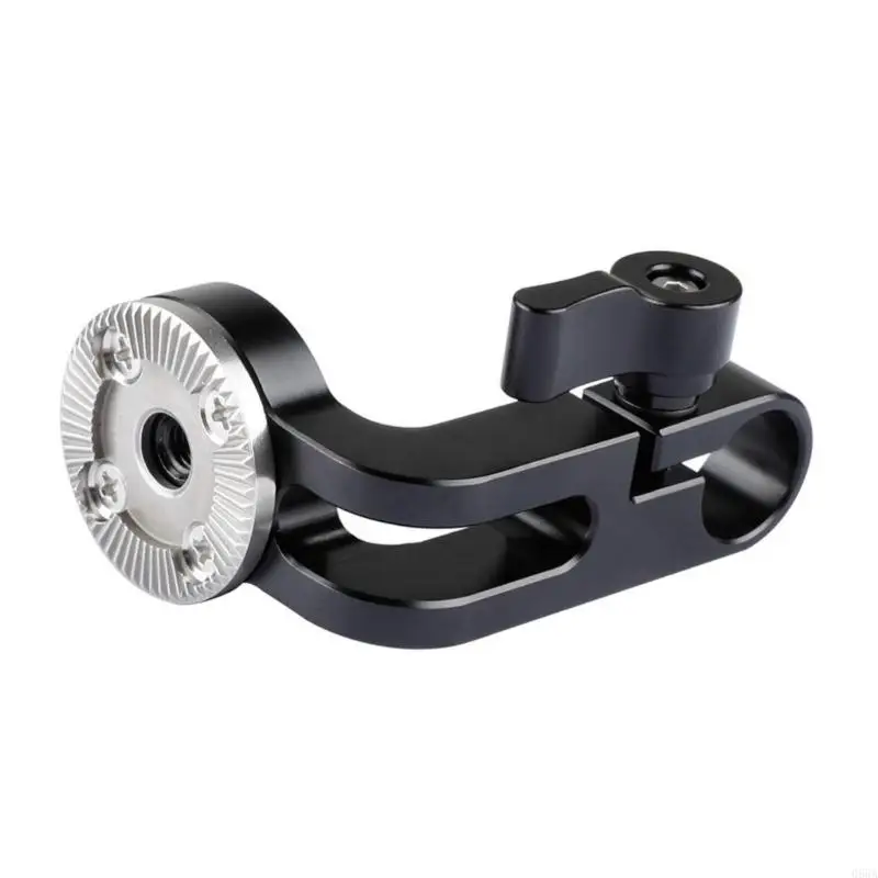 ロゼットM6メス男性スレッドアダプター15mmロッドクランプマウントブラケットアルミニウム066A