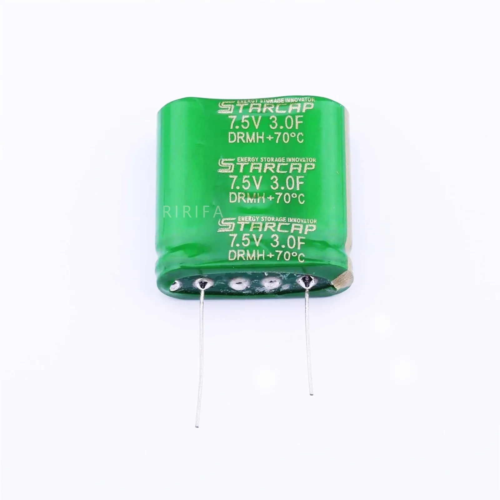 DRMH7R5305RX Supercapacitor Plugin, P=17mm