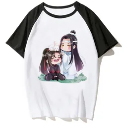 Tgcf t-shirts women anime Tee girl y2k Japanese funny clothes