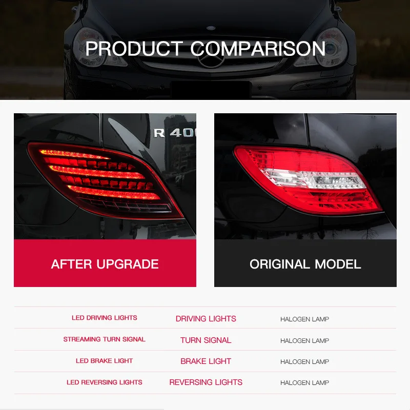 

Светодиодный задний фонарь для W251 R-класса, 2010-2017, R300 R350 R400, задний противотуманный фонарь, стоп-сигнал, указатель поворота, автомобильные аксессуары