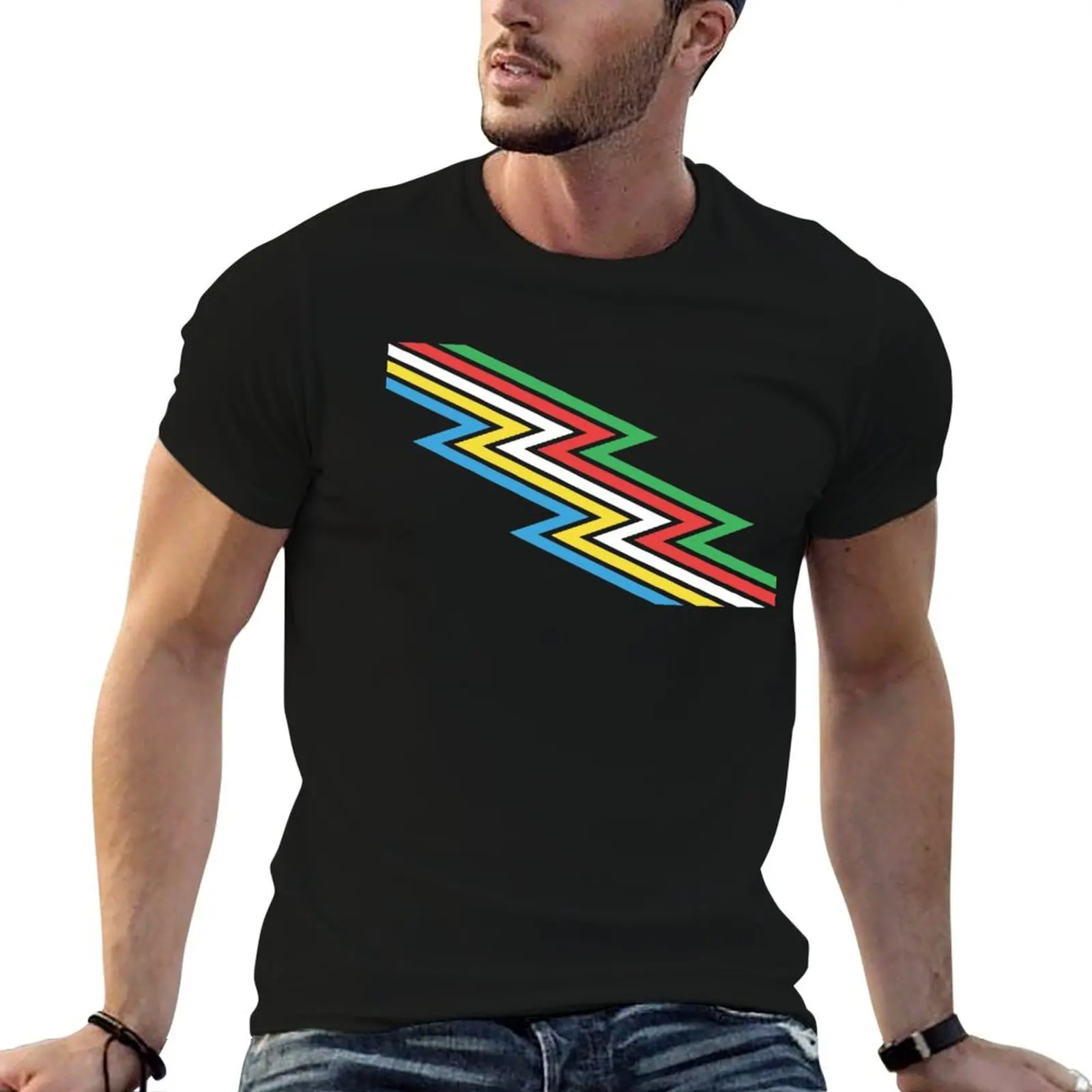 Disability Pride Flag T-Shirt Plus Size All Match Tee Shirt